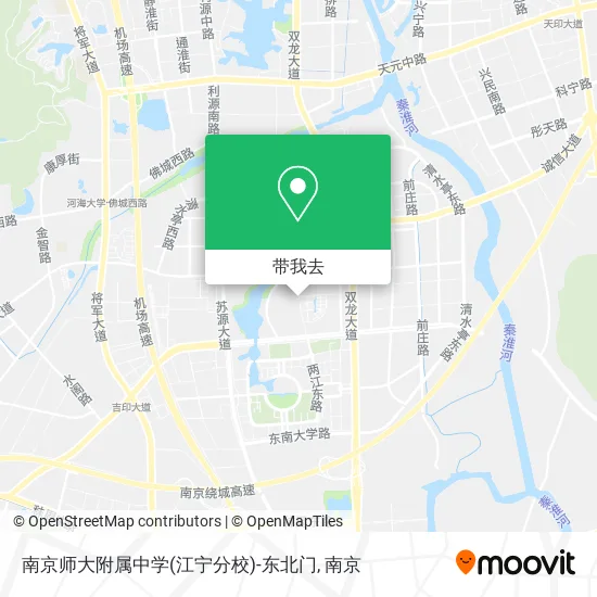 南京师大附属中学(江宁分校)-东北门地图