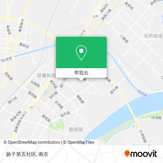 扬子第五社区地图