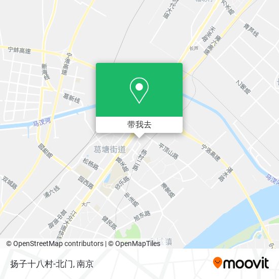 扬子十八村-北门地图