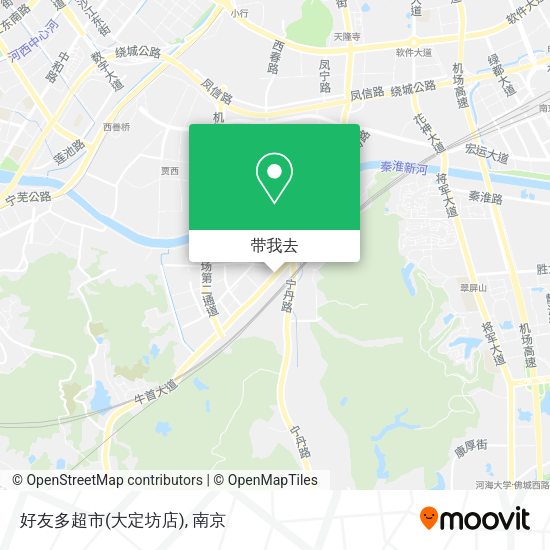 好友多超市(大定坊店)地图