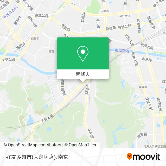 好友多超市(大定坊店)地图