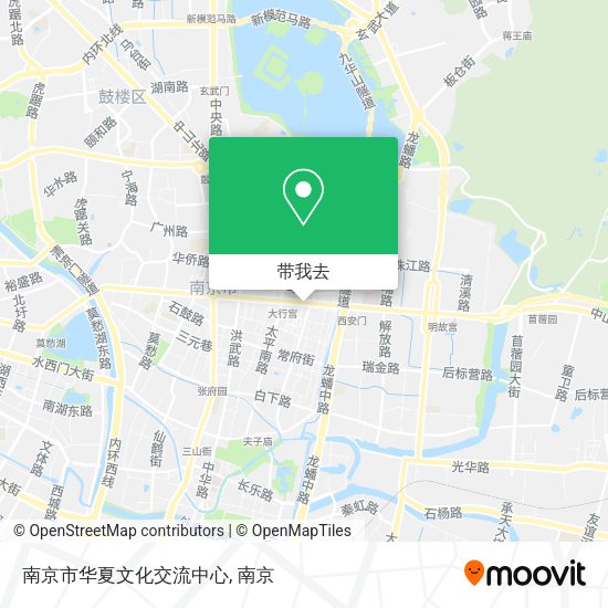 南京市华夏文化交流中心地图