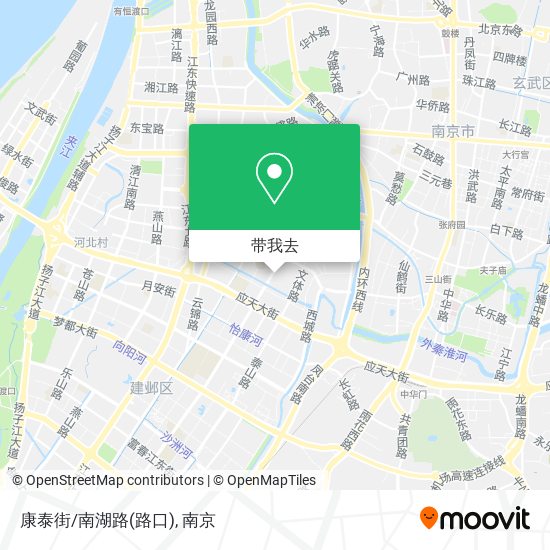 康泰街/南湖路(路口)地图