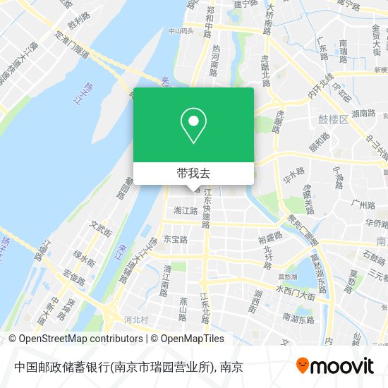 中国邮政储蓄银行(南京市瑞园营业所)地图