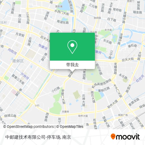 中邮建技术有限公司-停车场地图