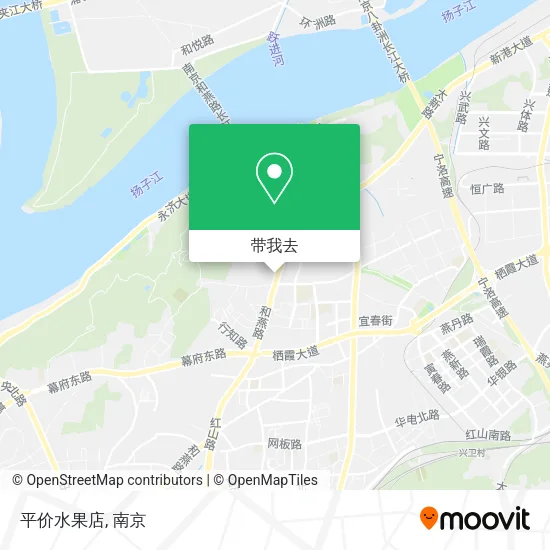 平价水果店地图