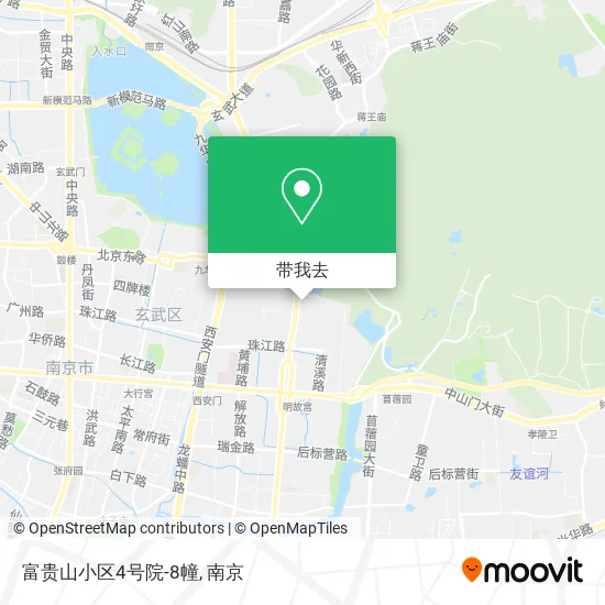 富贵山小区4号院-8幢地图