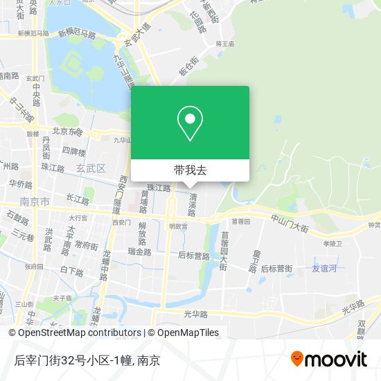 后宰门街32号小区-1幢地图