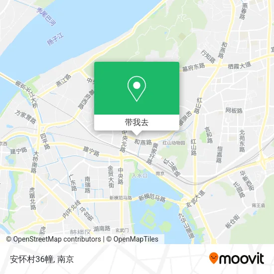 安怀村36幢地图