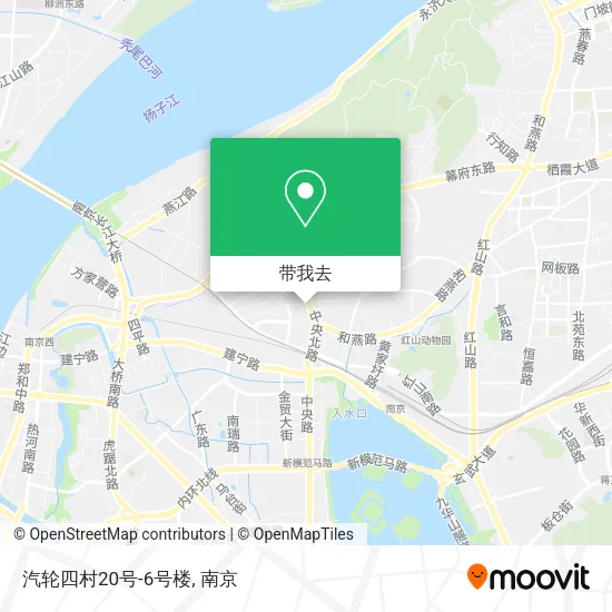 汽轮四村20号-6号楼地图
