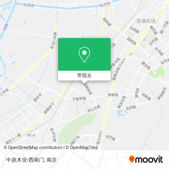 中鼎木业-西南门地图