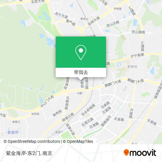 紫金海岸-东2门地图
