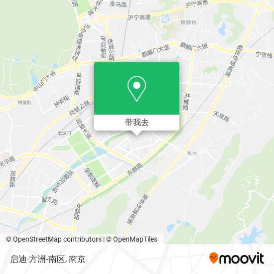 启迪·方洲-南区地图