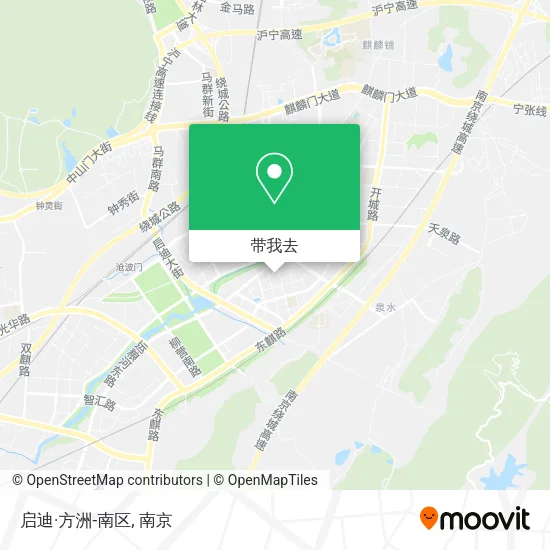 启迪·方洲-南区地图