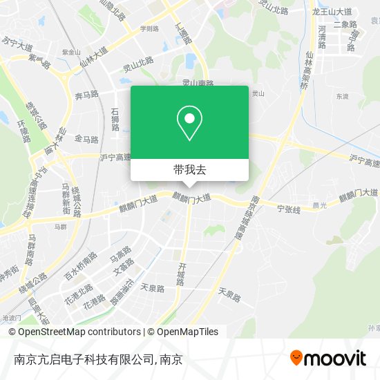 南京亢启电子科技有限公司地图