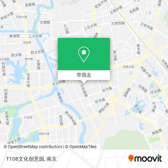 T108文化创意园地图