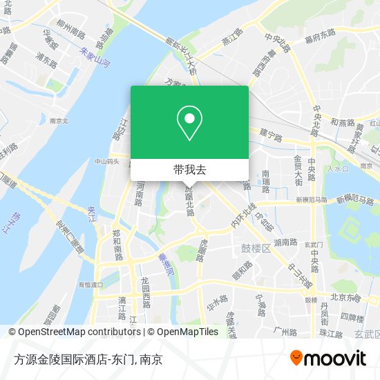 方源金陵国际酒店-东门地图