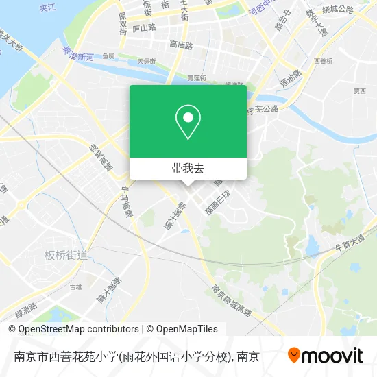 南京市西善花苑小学(雨花外国语小学分校)地图