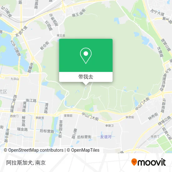 阿拉斯加犬地图