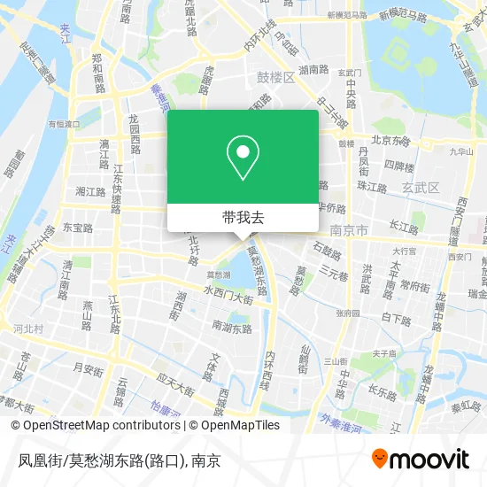 凤凰街/莫愁湖东路(路口)地图