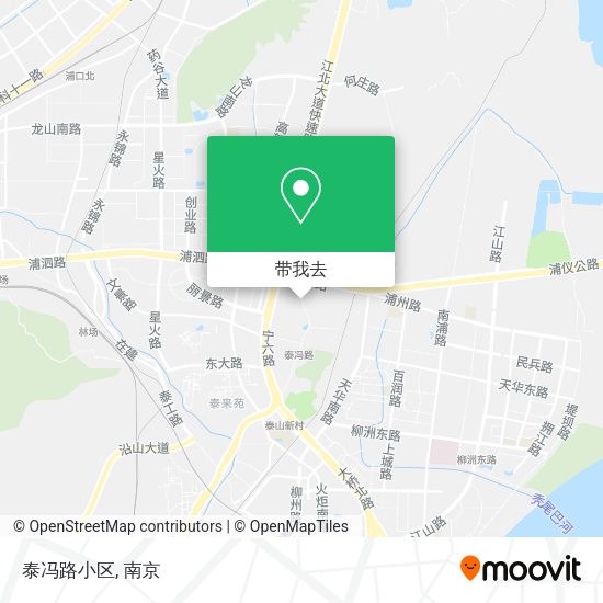 泰冯路小区地图