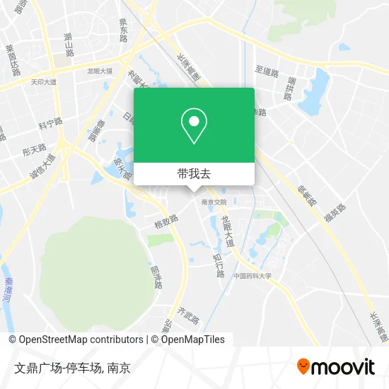 文鼎广场-停车场地图