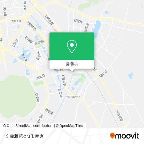 文鼎雅苑-北门地图