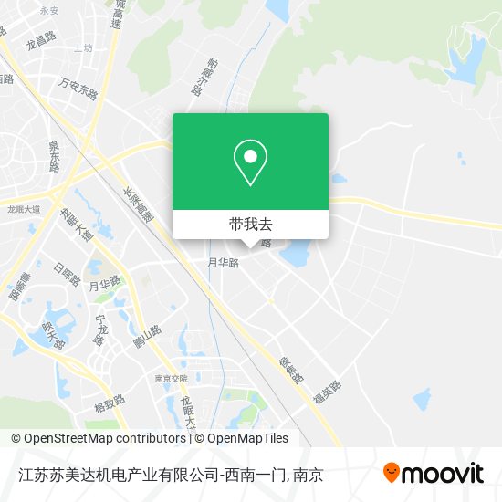 江苏苏美达机电产业有限公司-西南一门地图