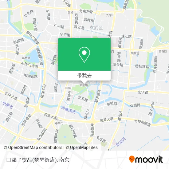 口渴了饮品(琵琶街店)地图