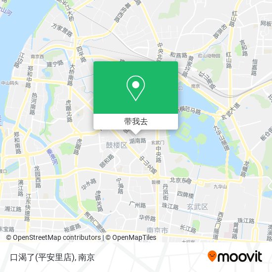口渴了(平安里店)地图