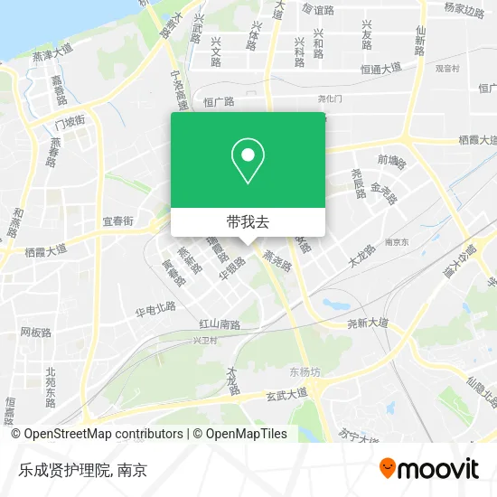 乐成贤护理院地图
