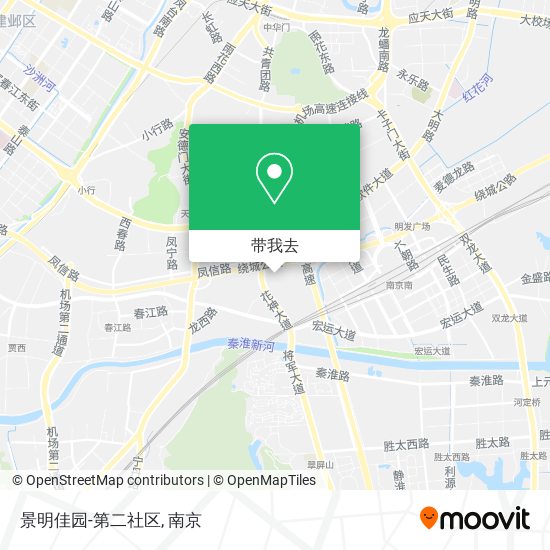 景明佳园-第二社区地图