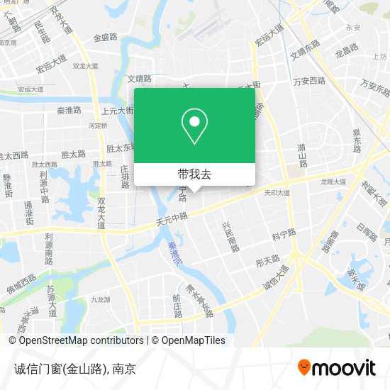 诚信门窗(金山路)地图