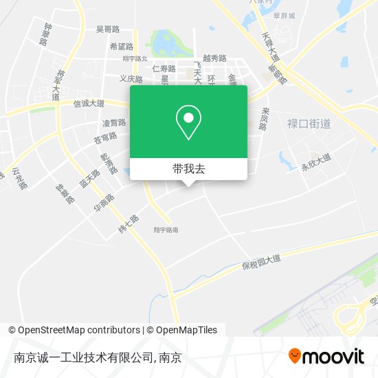 南京诚一工业技术有限公司地图