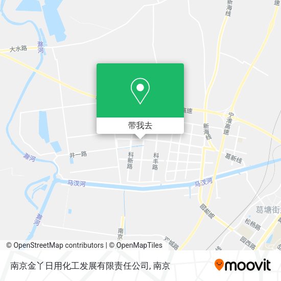 南京金丫日用化工发展有限责任公司地图