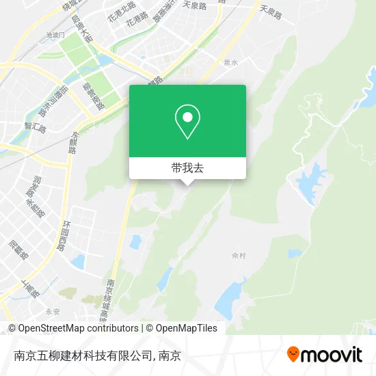 南京五柳建材科技有限公司地图