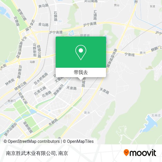 南京胜武木业有限公司地图