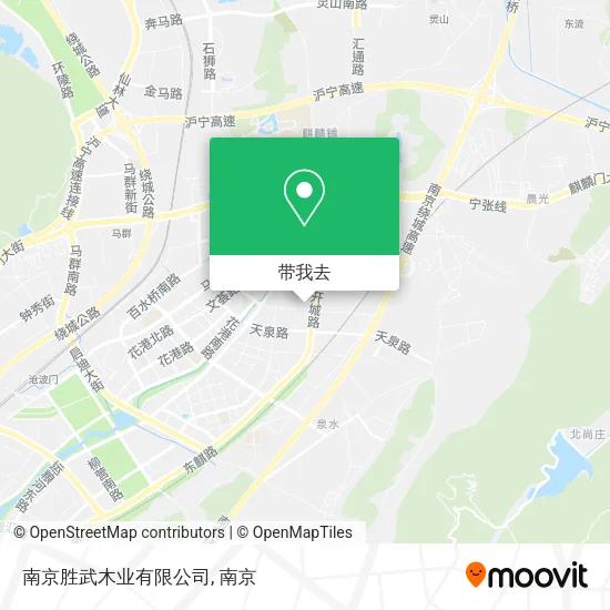 南京胜武木业有限公司地图