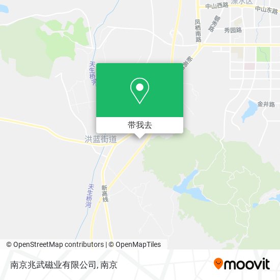 南京兆武磁业有限公司地图