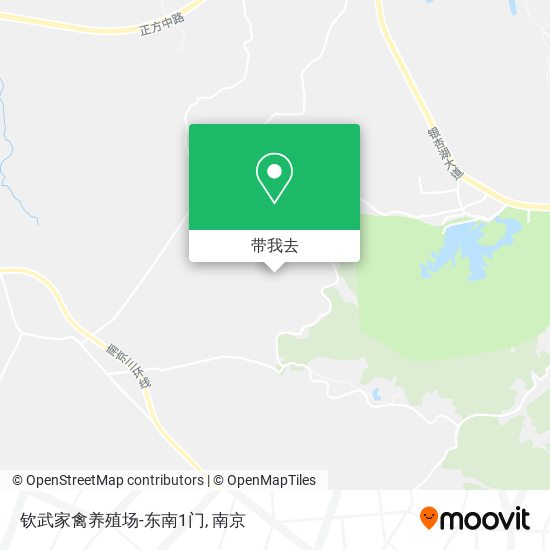 钦武家禽养殖场-东南1门地图