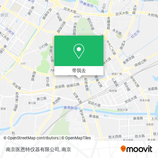南京医恩特仪器有限公司地图