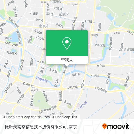 微医美南京信息技术股份有限公司地图