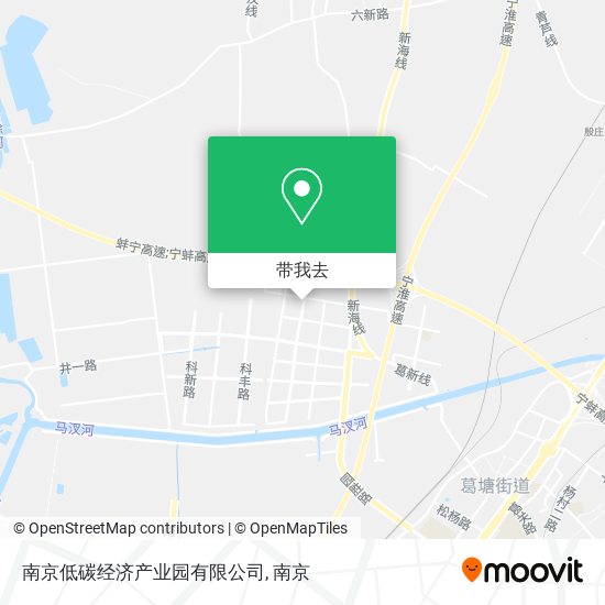 南京低碳经济产业园有限公司地图