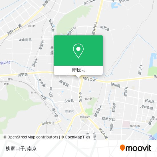 柳家口子地图