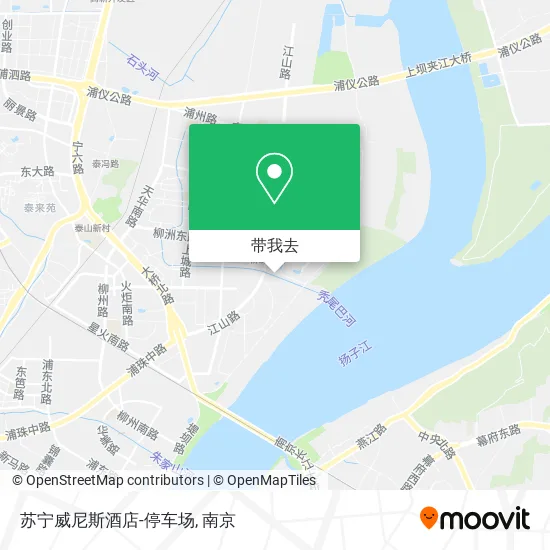 苏宁威尼斯酒店-停车场地图