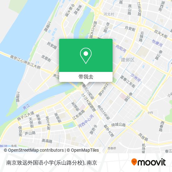南京致远外国语小学(乐山路分校)地图