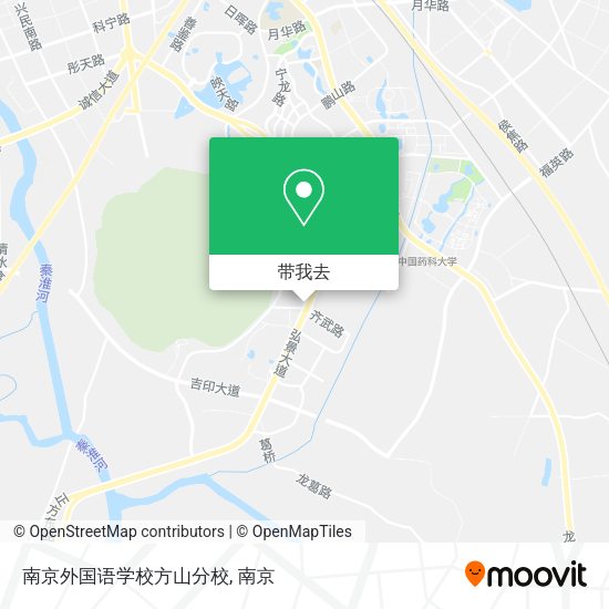 南京外国语学校方山分校地图