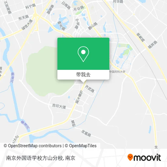 南京外国语学校方山分校地图