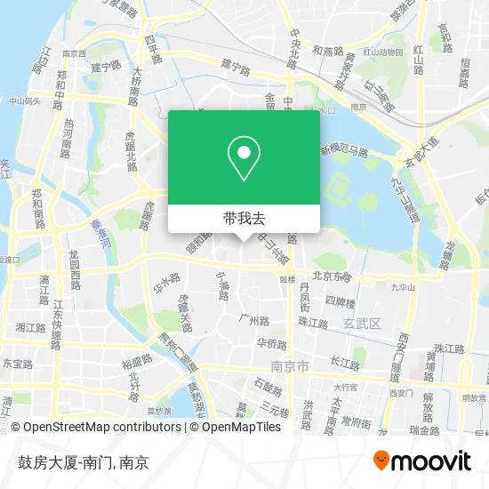 鼓房大厦-南门地图