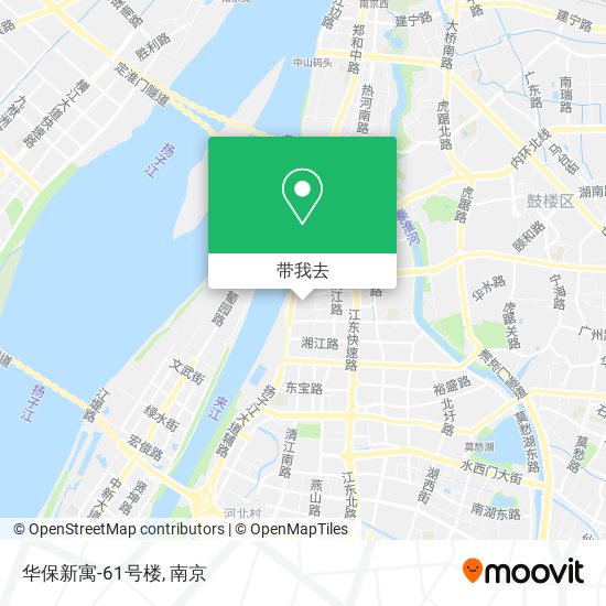 华保新寓-61号楼地图
